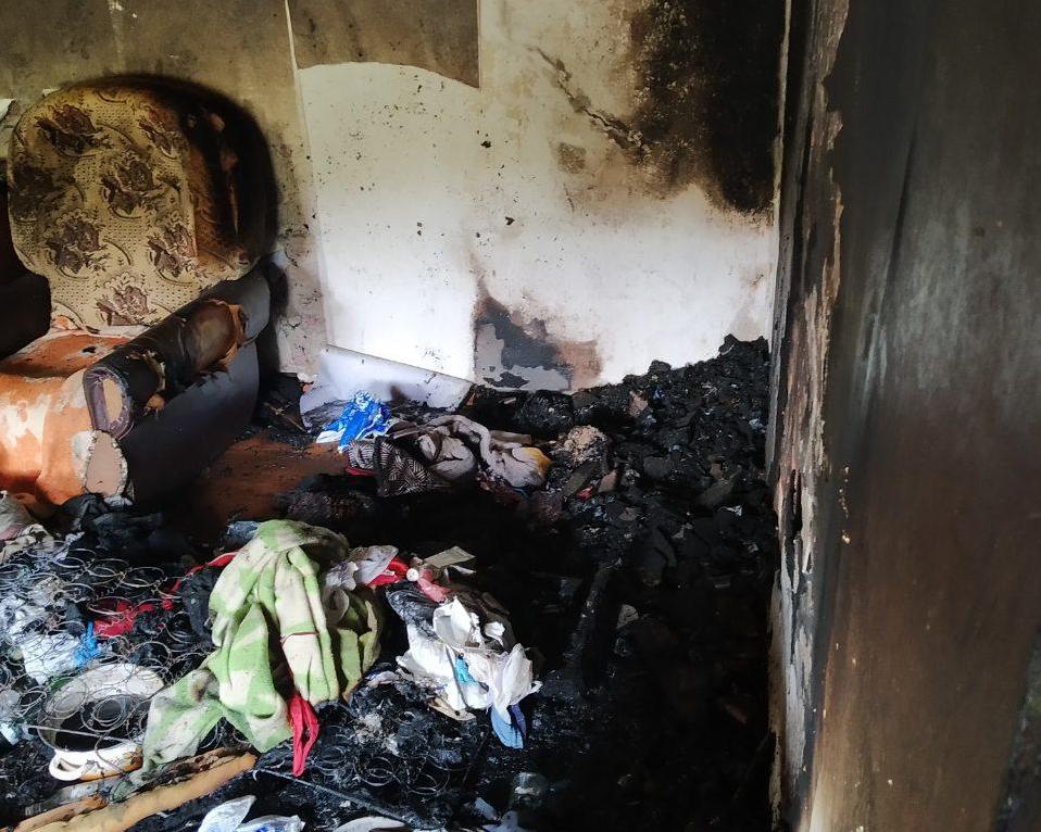 В Запорожской области пенсионер сгорел в собственном доме (Фото)