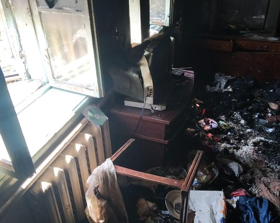 В Запорожской области пенсионер сгорел в собственном доме (Фото)