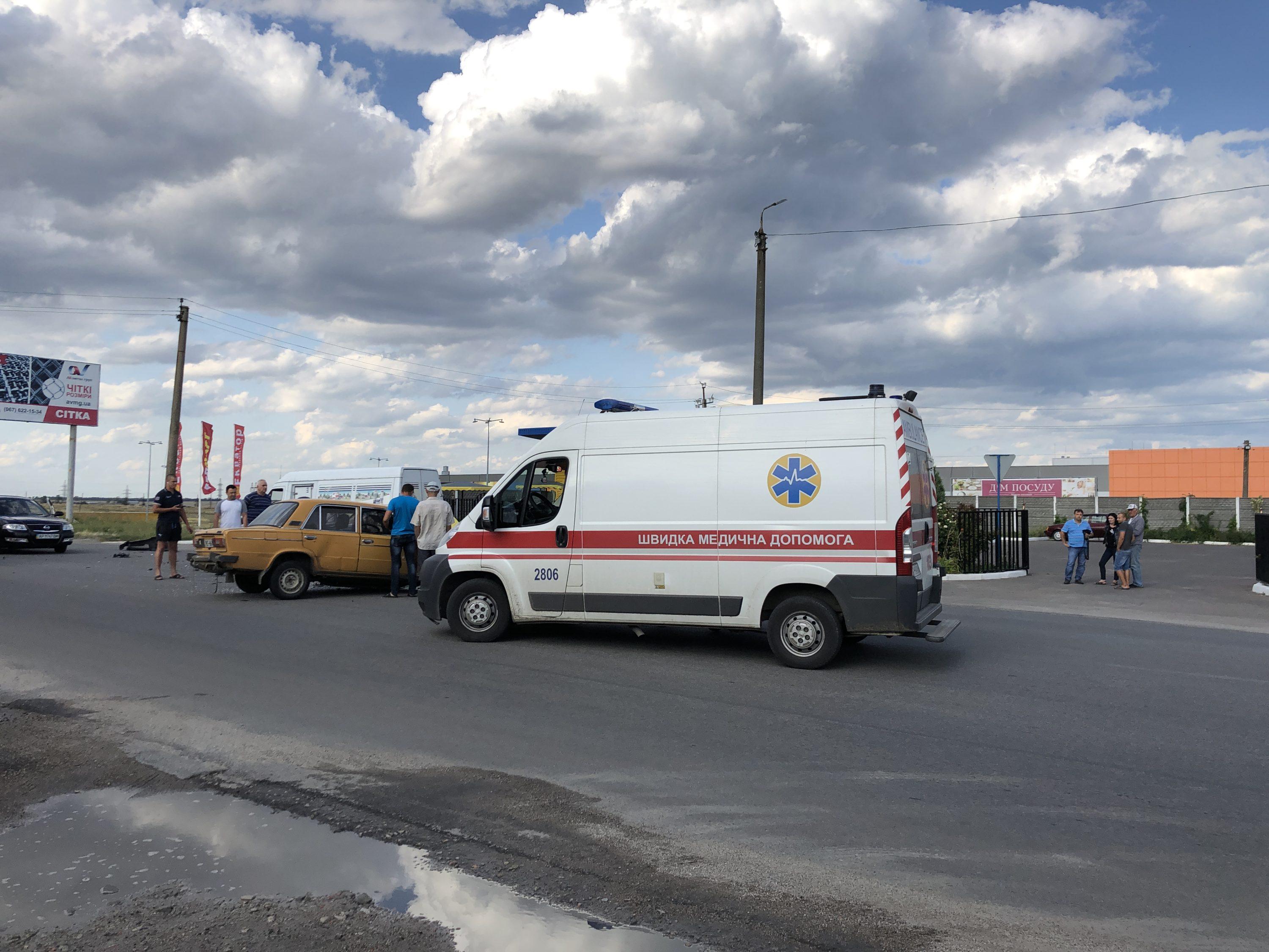В Запорожской области произошло ДТП, есть пострадавшие (Фото)