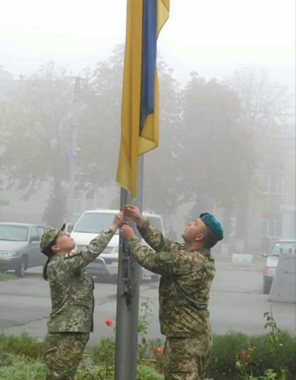 Один із районів Запоріжжя з розмахом відсвяткував День захисника України (Фото)