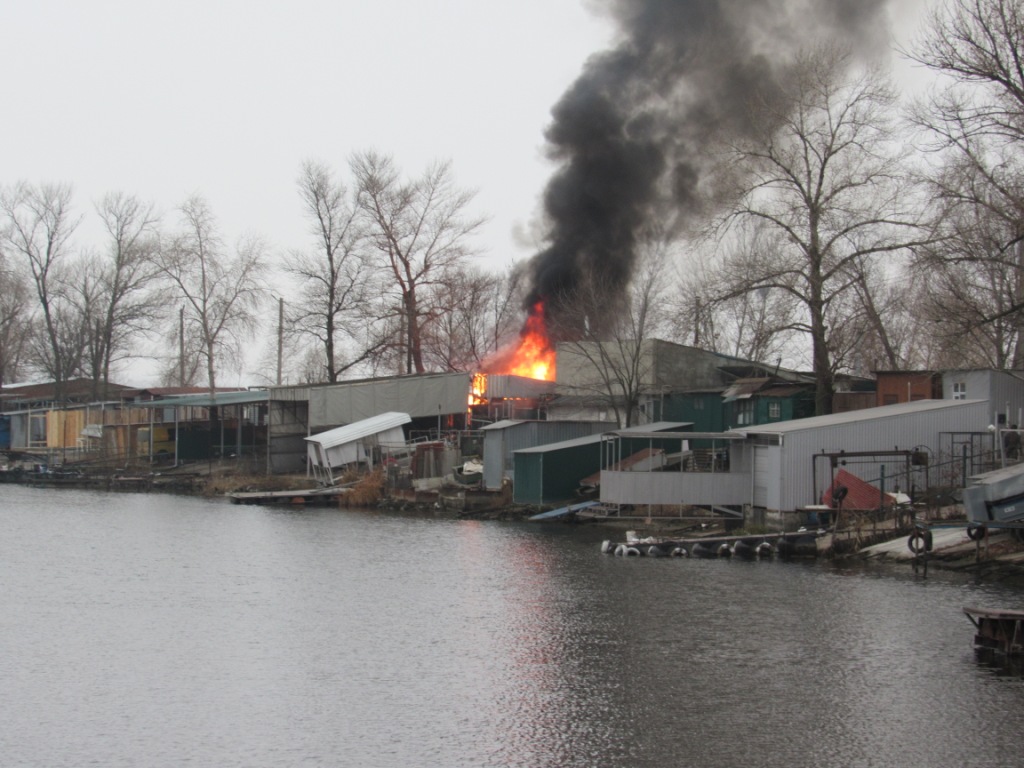 В Запорожской области произошел массовый пожар (Фото, Видео)